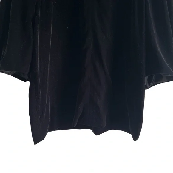 COS Velvet Puff-Sleeved Top dramatic pleated sleeve size 40 excellent condition - Picture 13 of 15